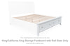 Trulani King/California King Storage Footboard with Roll Slats