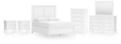 مجموعة غرفة نوم مكونة من 8 قطع