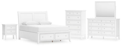 مجموعة غرفة نوم مكونة من 7 قطع