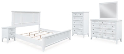 مجموعة غرفة نوم مكونة من 7 قطع