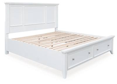 Trulani California King Panel Storage Bed
