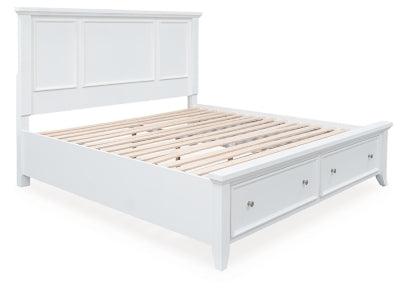 Trulani King Panel Storage Bed