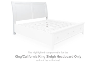 Trulani King/California King Sleigh Headboard