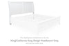 Trulani King/California King Sleigh Headboard