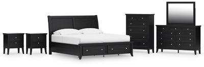 مجموعة غرفة نوم مكونة من 8 قطع