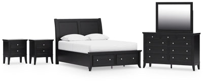 مجموعة غرفة نوم مكونة من 7 قطع