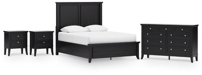 مجموعة غرفة نوم مكونة من 6 قطع