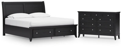 مجموعة غرفة نوم مكونة من 4 قطع