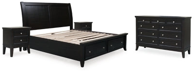 مجموعة غرفة نوم مكونة من 6 قطع