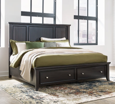 Bambori King Panel Storage Bed