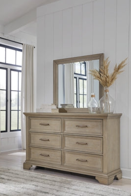 Vallardia Dresser and Mirror