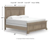 Vallardia King Panel Bed