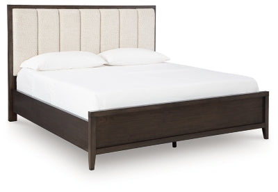 Westonfort King Upholstered Panel Bed