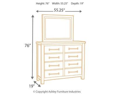 Starmore Dresser and Mirror