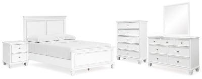 مجموعة غرفة نوم مكونة من 7 قطع