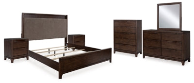 مجموعة غرفة نوم مكونة من 8 قطع