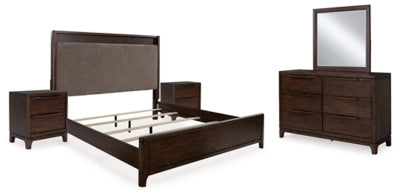 مجموعة غرفة نوم مكونة من 7 قطع