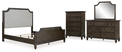 مجموعة غرفة نوم مكونة من 6 قطع