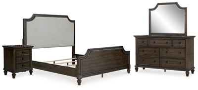 مجموعة غرفة نوم مكونة من 6 قطع