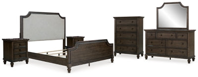 مجموعة غرفة نوم مكونة من 8 قطع