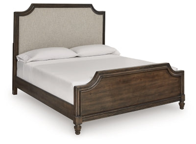 Veramond California King Upholstered Panel Bed
