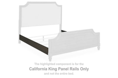 Veramond California King Panel Rails
