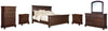 Porter Queen Panel Bed, Dresser, Mirror, Chest and 2 Nightstands