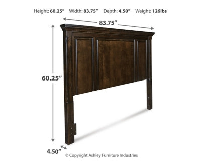 لوح رأس سرير بورتر كينج/كاليفورنيا كينج