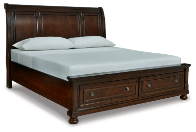 Porter King Sleigh Storage Bed