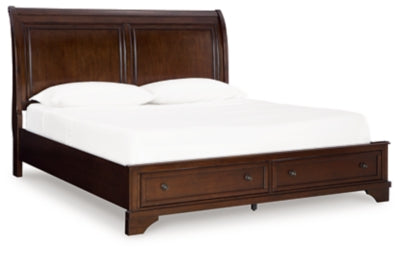 Trellington King Sleigh Storage Bed