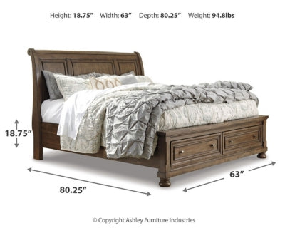 درابزين Flynnter Queen مع شرائح دوارة