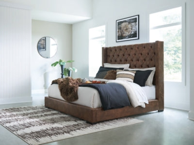 Steenlage King Upholstered Bed