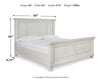 Robbinsdale King/California King Panel Headboard
