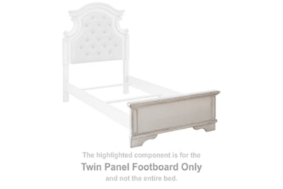 Realyn Twin Panel Footboard