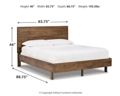 Isanti California King Panel Bed