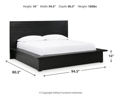 لوح قدم لوندر كينج مع قضبان