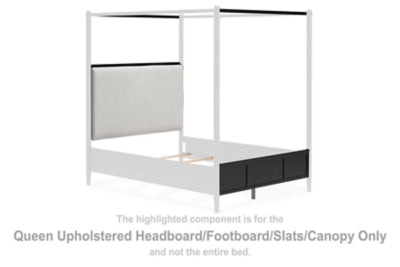 لوح رأس/لوح قدم/شرائح/مظلة منجدة من بورتداون كوين