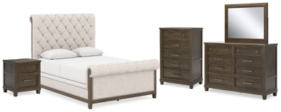 مجموعة غرفة نوم مكونة من 7 قطع