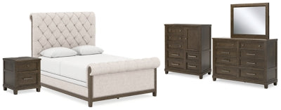 مجموعة غرفة نوم مكونة من 7 قطع