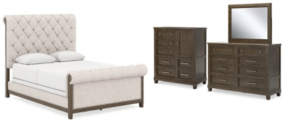 مجموعة غرفة نوم مكونة من 6 قطع