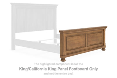Vandenmore King/California King Panel Footboard