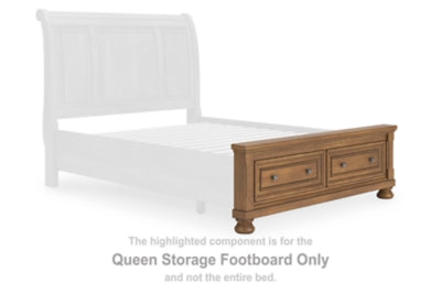 Vandenmore Queen Storage Footboard