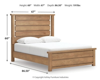 Kristiland Queen Panel Bed