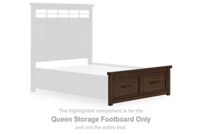 Taffenbrook Queen Storage Footboard