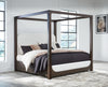 Breckington King Upholstered Canopy Bed