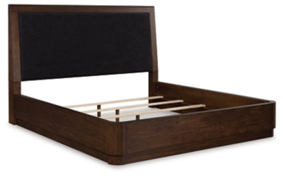 Kendamor California King Upholstered Panel Bed