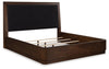 Kendamor California King Upholstered Panel Bed
