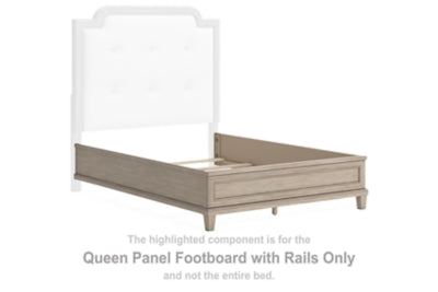 لوح قدم كوين من جورلينا مع قضبان