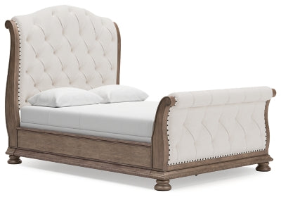 Ardenfield Queen Upholstered Sleigh Bed