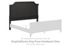 Welltern King/California King Panel Headboard
